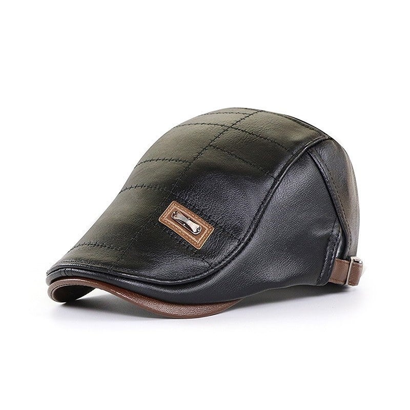 Lupin - Nieuwe Modieuze Leren Baret
