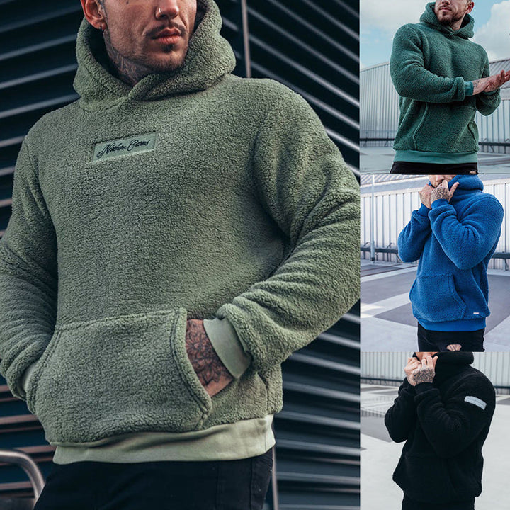 AIAN – Pluchen KAPUZENPULLOVER