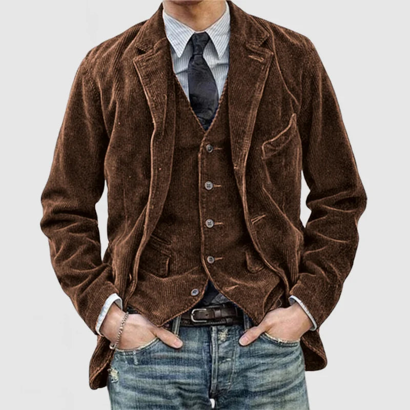 LIAM - VINTAGE BLAZER EN VEST