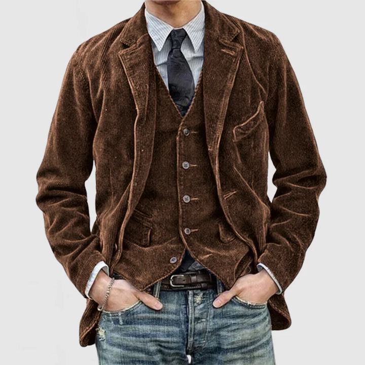 LIAM - VINTAGE BLAZER EN VEST