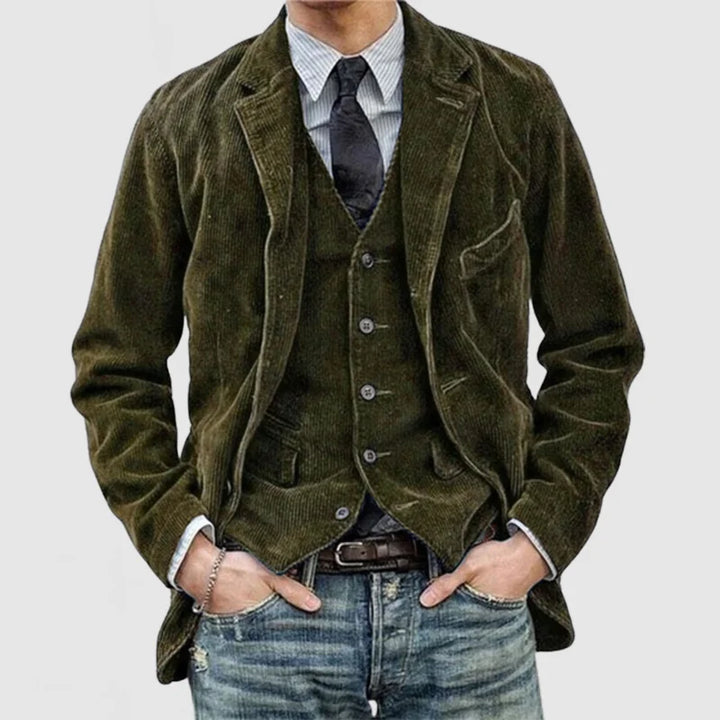 LIAM - VINTAGE BLAZER EN VEST