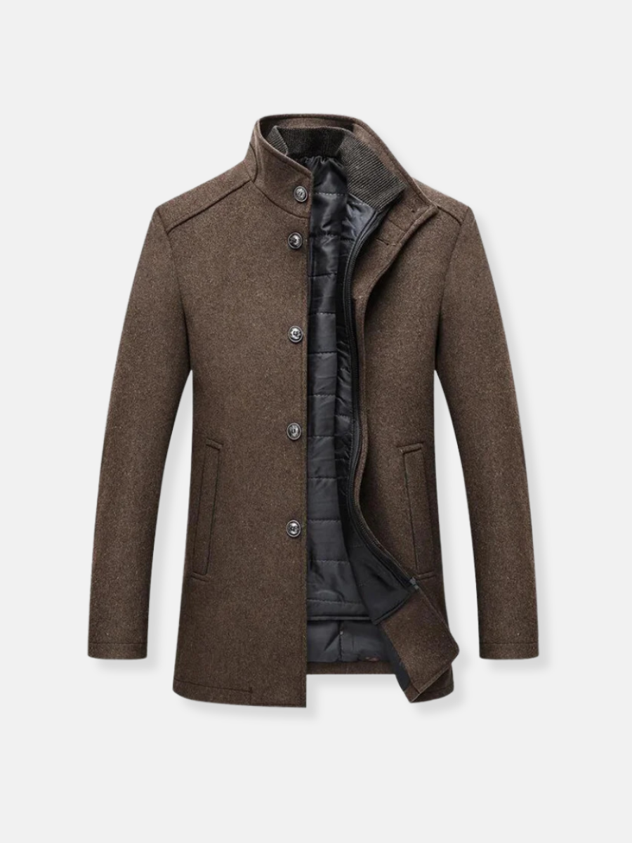 Henry - Wollen Trenchcoat voor heren