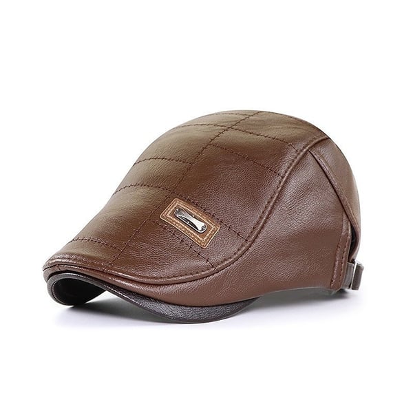 Lupin - Nieuwe Modieuze Leren Baret