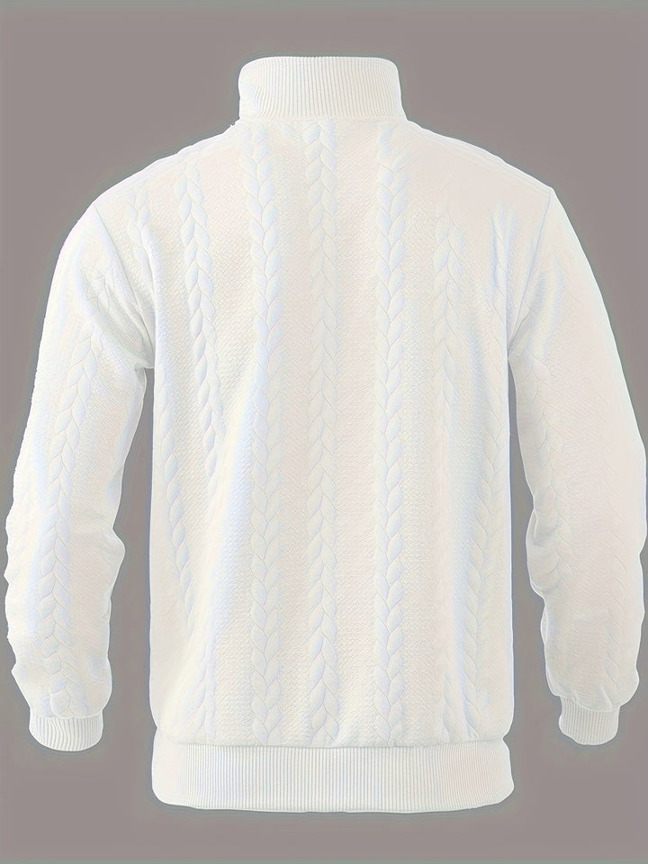 Joris – Vintage Herenpullover met Rits