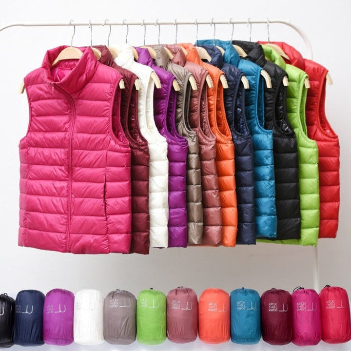 Irish | Nieuwe winterbodywarmer met witte eendendons