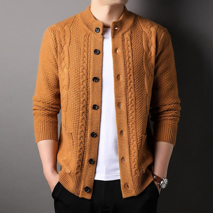 Lex - Heren Gebreide Cardigan