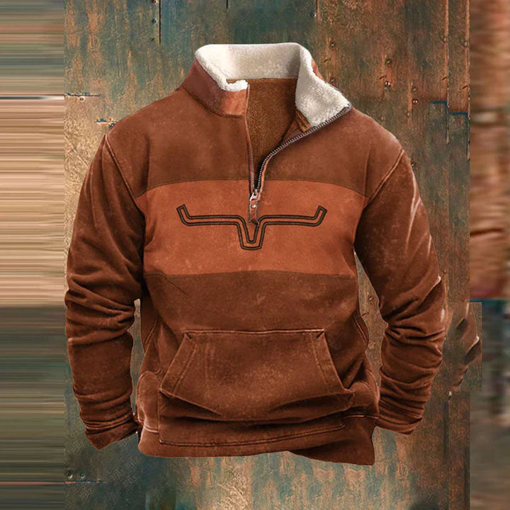 Ethan | Kwart Zip-Up Pullover