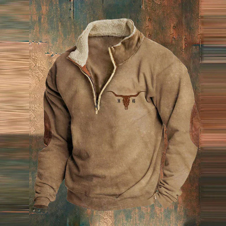 Ethan | Kwart Zip-Up Pullover