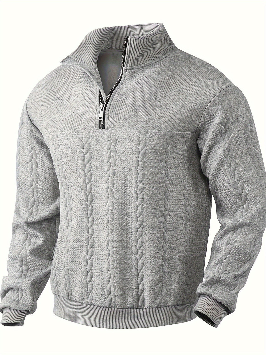 Joris – Vintage Herenpullover met Rits