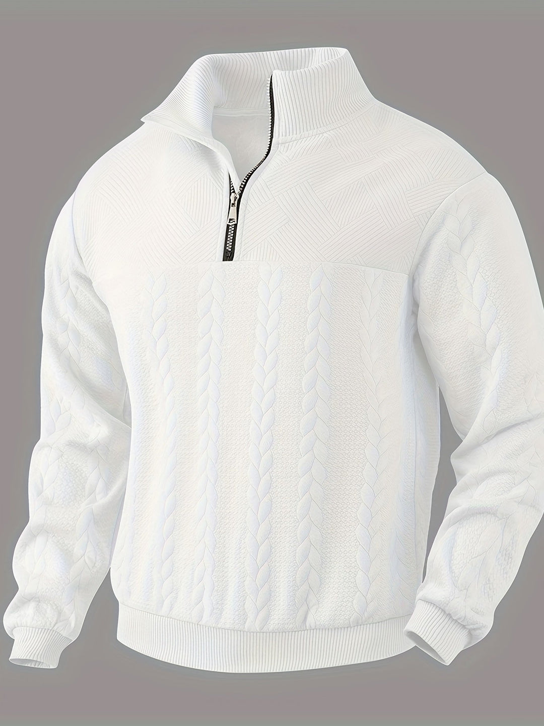 Joris – Vintage Herenpullover met Rits